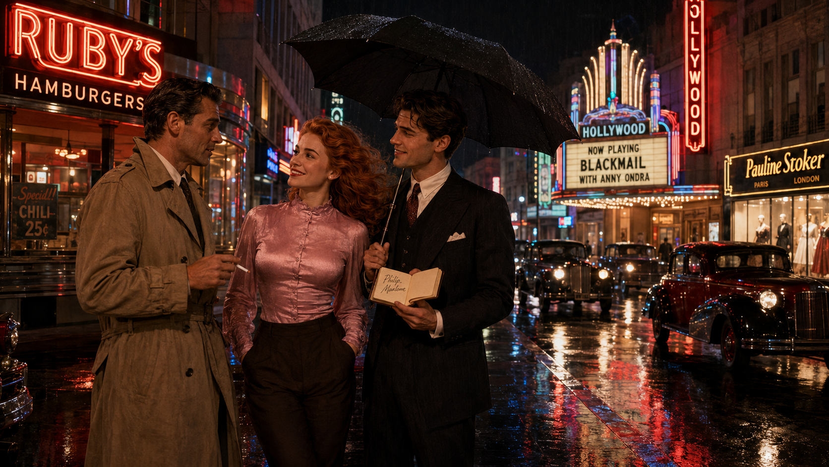 Postcards – A touch of noir