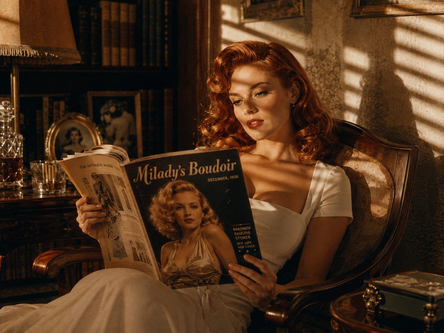 Postcards – Milady’s Boudoir Magazine (with commentary by Stiffy Byng)